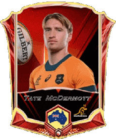 Sports Rugby - Joueurs Australie Equipe 2025 Tate McDermott 
