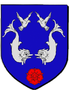 Drapeaux France Départements - Villes 38 MOIRANS 