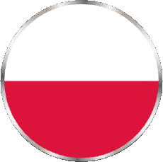 Bandiere Europa Polonia Tondo 