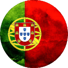 Drapeaux Europe Portugal Rond 