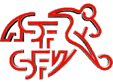 Logo-Sport Fußball - Nationalmannschaften - Ligen - Föderation Europa Schweiz Land 