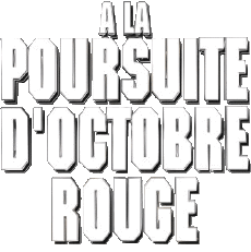 Multimedia Películas Internacional La Caza del Octubre Rojo Logotipo Francés 