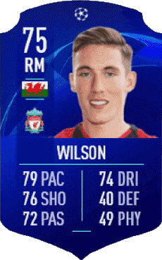 Multi Media Video Games F I F A - Card Players Wales Harry Wilson 
