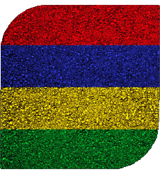 Banderas África Isla mauricio Plaza 