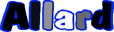Nombre MASCULINO - Francia A Allard 