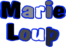 First Names FEMININE - France M Composed Marie Loup 