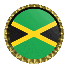 Flags America Jamaica Round - Rings 