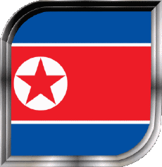 Fahnen Asien Nordkorea Plaza 