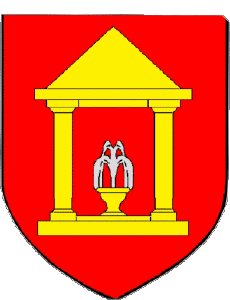 Fahnen Frankreich Abteilungen - Städte 03 NERIS LES BAINS 