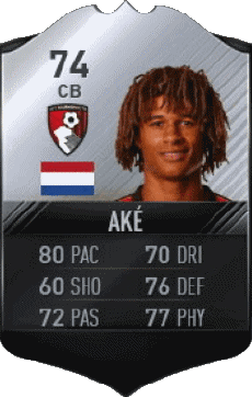 Multimedia Videospiele F I F A - Karten Spieler Niederlande Nathan Aké 