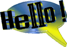 Messagi Inglese Hello 002 