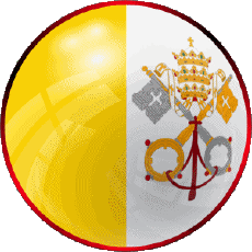 Flags Europe Vatican Round 