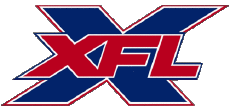 Sports FootBall U.S.A - X F L Logo 