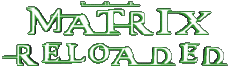 Multimedia Películas Internacional Matrix 02 Reloaded Logotipo Inglés 