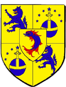 Bandiere Francia Dipartimenti - Città 38 VOREPPE 