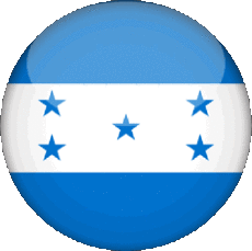 Bandiere America Honduras Tondo 