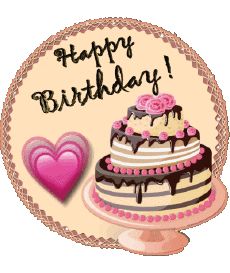 Messages Anglais Happy Birthday Cakes 006 