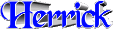 First Names MASCULINE -  UK - USA - IRL - AUS - NZ H Herrick 