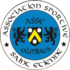 Sports FootBall Club France Logo Grand Est 67 - Bas-Rhin AS St Etienne Salmbach 
