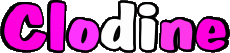 Vorname WEIBLICH - Frankreich C Clodine 