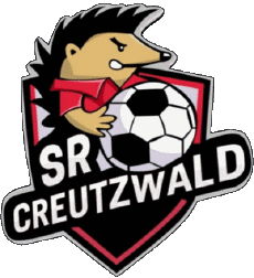 Sports FootBall Club France Logo Grand Est 57 - Moselle SR Creutzwald 03 