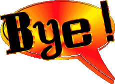 Messages English Bye 01 
