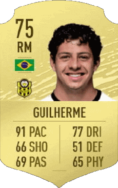 Multi Media Video Games F I F A - Card Players Brazil Guilherme Costa Marques 