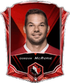 Sports Rugby - Joueurs Canada Gordon McRorie 