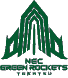 Deportes Rugby - Clubes - Logotipo Japón NEC Green Rockets Tokatsu 