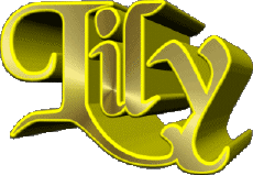 Vorname WEIBLICH - Frankreich L Lily 