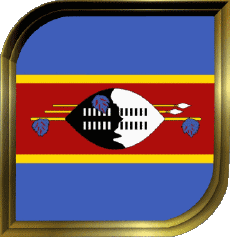 Flags Africa Eswatini Square 