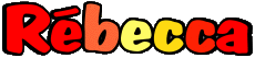 Nome FEMMINILE - Francia R Rébecca 