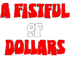 Multimedia Film Internazionale Per un puno di dollari Logo Inglese 