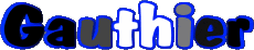 Nombre MASCULINO - Francia G Gauthier 