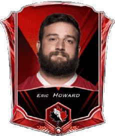 Sports Rugby - Joueurs Canada Eric Howard 
