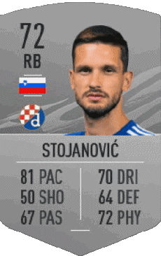 Multi Média Jeux Vidéo F I F A - Joueurs Cartes Slovénie Petar Stojanovic 
