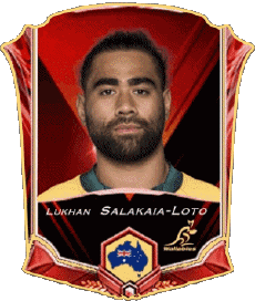 Sport Rugby - Spieler Australien Lukhan Salakaia-Loto 