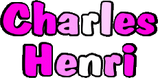 First Names MASCULINE - France C Charles Henri 