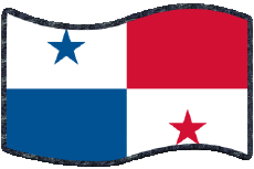 Banderas América Panamá Rectángulo 
