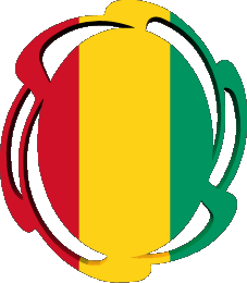 Drapeaux Afrique Guinée Forme 01 