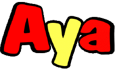 First Names FEMININE - Maghreb Muslim A Aya 