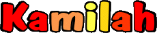 First Names FEMININE - Maghreb Muslim K Kamilah 
