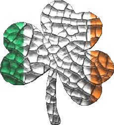 Drapeaux Europe Irlande Trèfle 