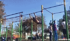 Humour - Fun Sports Barre Fixe Gamelle Fail 