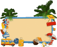 Mensajes Alemán Schöne Ferien Fondo transparente 06 