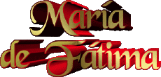 Nombre FEMENINO - España M Compuesto María de Fátima 