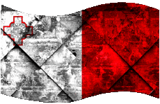 Bandiere Europa Malta Rettangolo 
