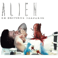 Multimedia V International Alien Französisches Logo (Le 8 eme Passager) 
