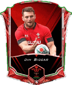 Sportivo Rugby - Giocatori Galles Squadra 2022 Dan Biggar 