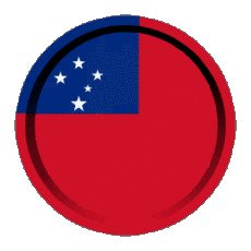 Banderas Oceanía Samoa Ronda - Anillos 